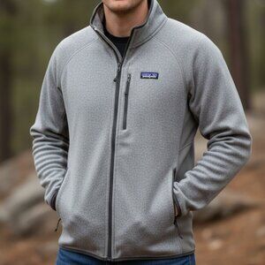 Patagonia Performance Better Sweater Jacket Men's M Gray Fleece 🔥
